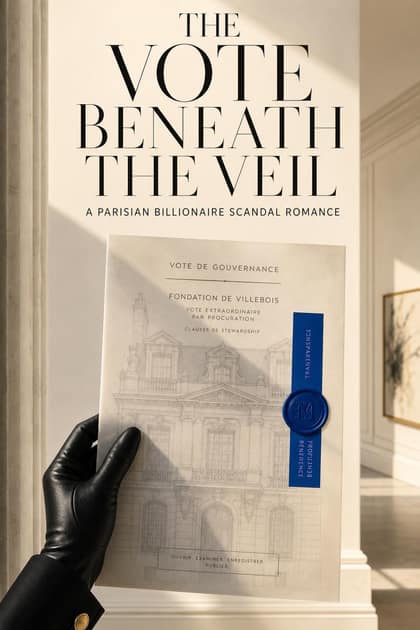 The Vote Beneath the Veil: A Parisian Billionaire Scandal Romance cover