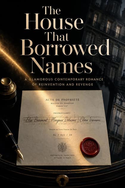 The House That Borrowed Names: A Glamorous Contemporary Romance of Reinvention and Revenge cover