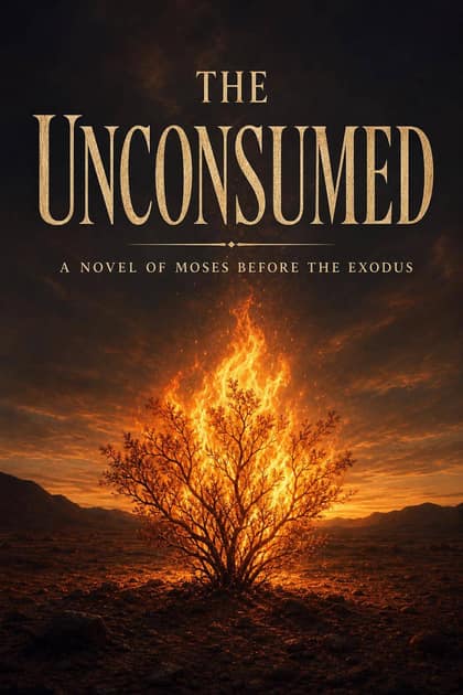 The Unconsumed: A Novel of Moses Before the Exodus cover